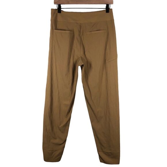 Athleta Trekkie North Jogger Pants Big Sur Brown Pockets Pull-On Stretch Size 6 - Picture 6 of 10